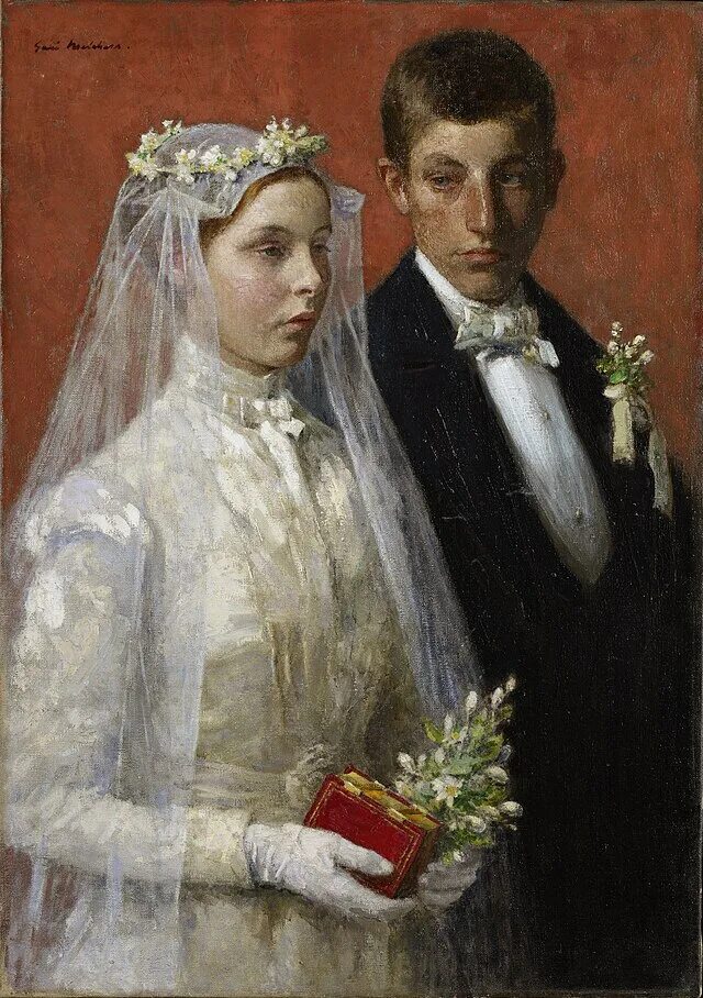 Художник барнетт плоткин (barnett plotkin). Картина новобрачные. Художник-иллюстратор barnett plotkin. Жених и невеста живопись. Картина новобрачные.