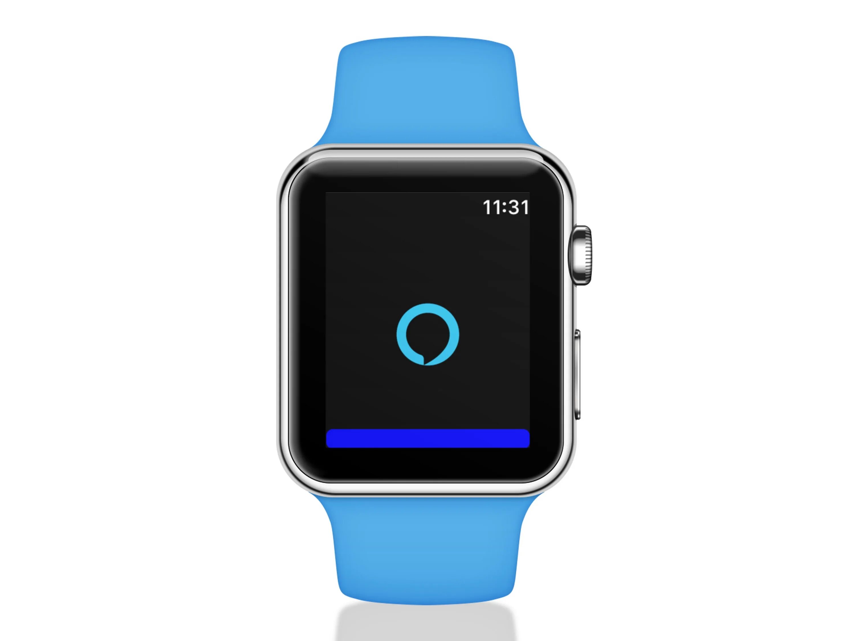 Умные часы Alexa. Голосовой помощник Apple watch. Колесико Apple watch. Черные Apple watch вид сверху.