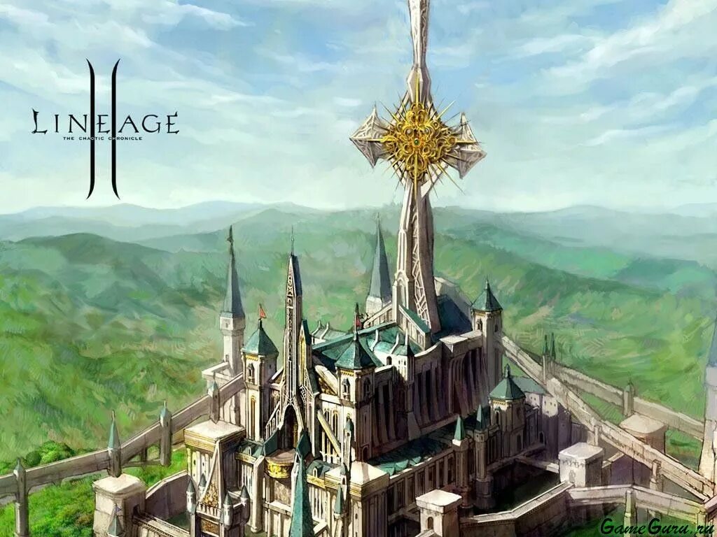 Города в линейке. Lineage 2 замок. Адена арт л2. Замок Аден в л2. Замок линейдж 2.