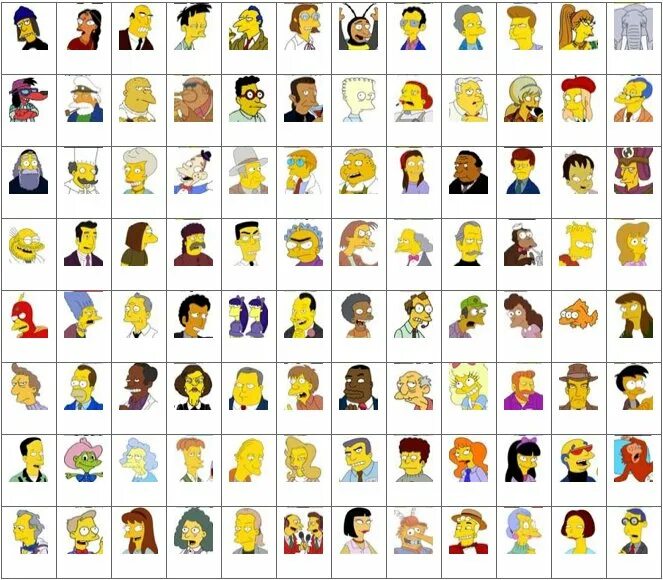 Персонаж из двух слов. Симпсоны персонажи имена. Персонажи Симпсонов карточки. Симпсоны персонажи имена с картинками. Карточки для игры Угадай кто.