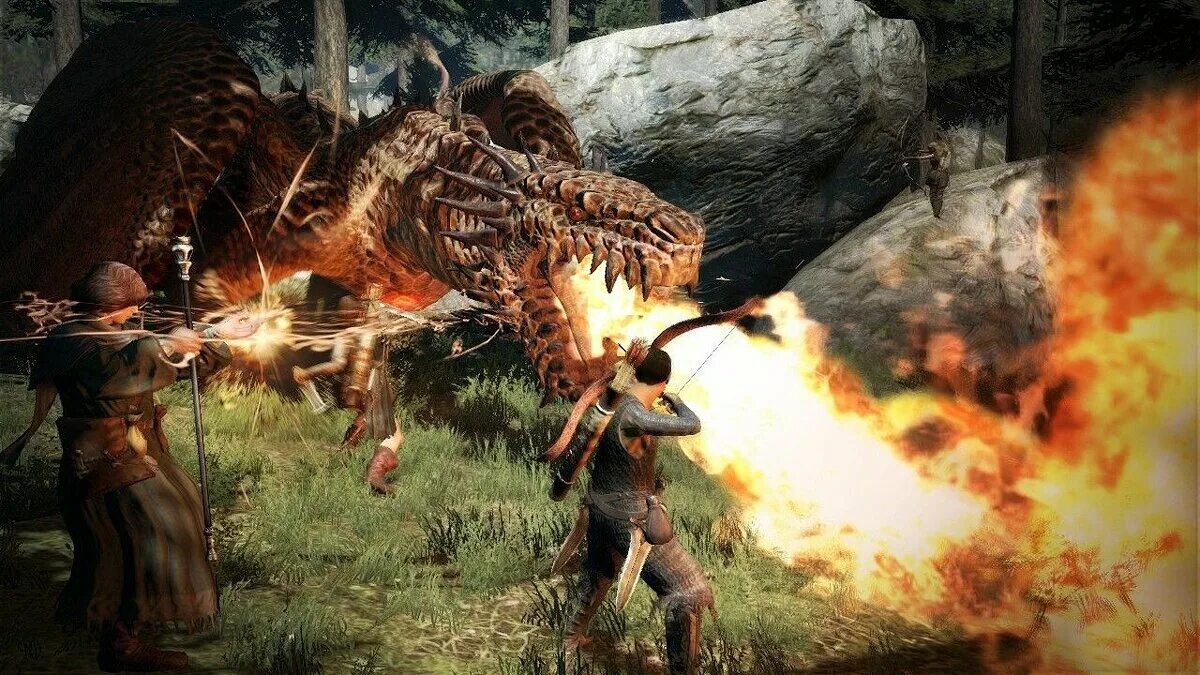 Dogma gameplay. Dragon s Dogma. Догма дракона игра. Dragon's Dogma 2 дракон. Драгонс Догма 2012.