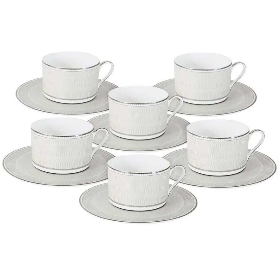 Чайный сервиз "жемчуг"  (код: 451-072-1). Лефард чайный сервиз на 6 персон. Сервиз кружки. Сервиз кружки. Чайный сервиз loraine 25904.