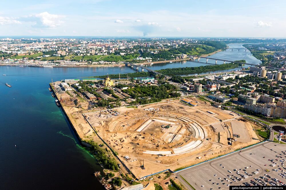 Ковид в нижнем новгороде. Нижний Новгород стрелка с высоты птичьего полета. Стадион стрелка Нижний Новгород с высоты птичьего полёта. Стрелка стадион Нижний Новгород. Стрелка Нижний Новгород 2015.