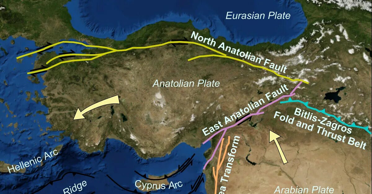 Земля времени в турции. Тектонические плиты Турция. Тектонический разлом в Турции. Разлом тектонических плит в Турции. Анатолийская литосферная плита.