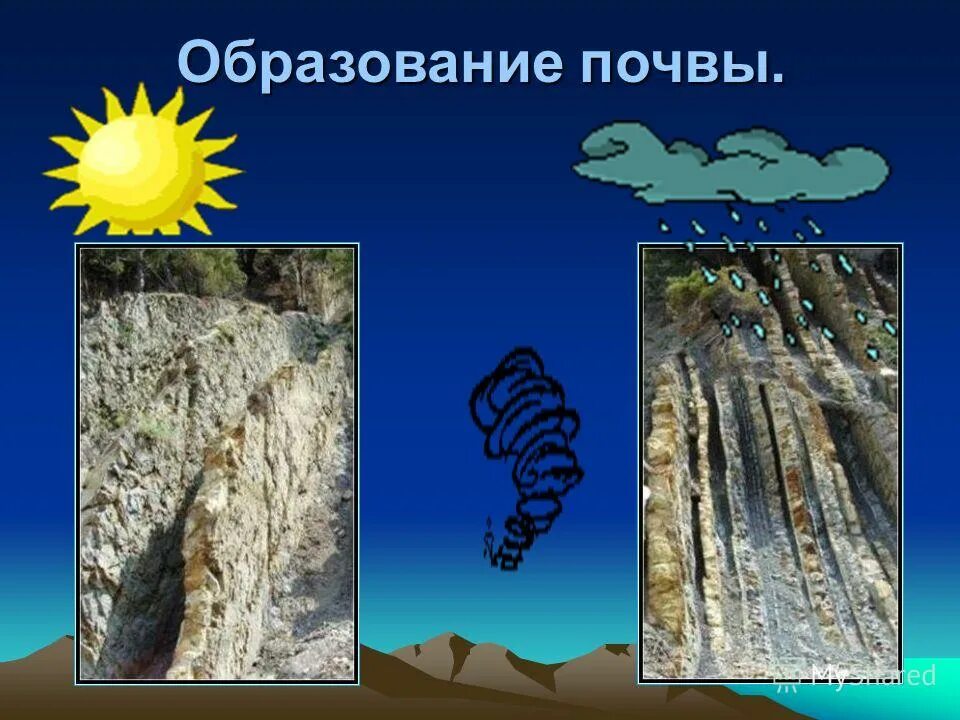 Слои грунта почвы схема. Как появилась почва. Где образуется почвы. Как образуется почва кратко. Процесс образования почвы.