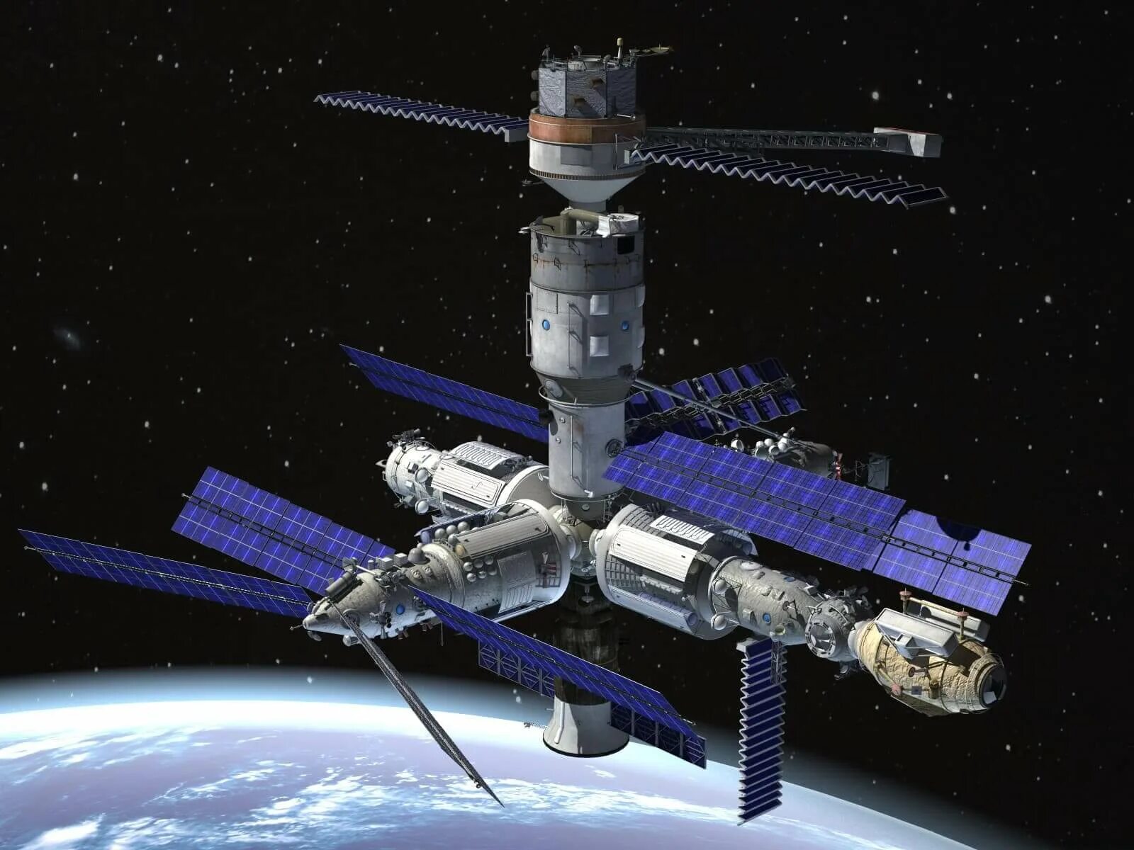 Mir space station dining table