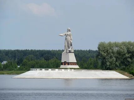Памятник реке волге