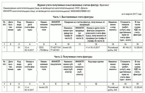 Регистрация открытых лицевых счетов