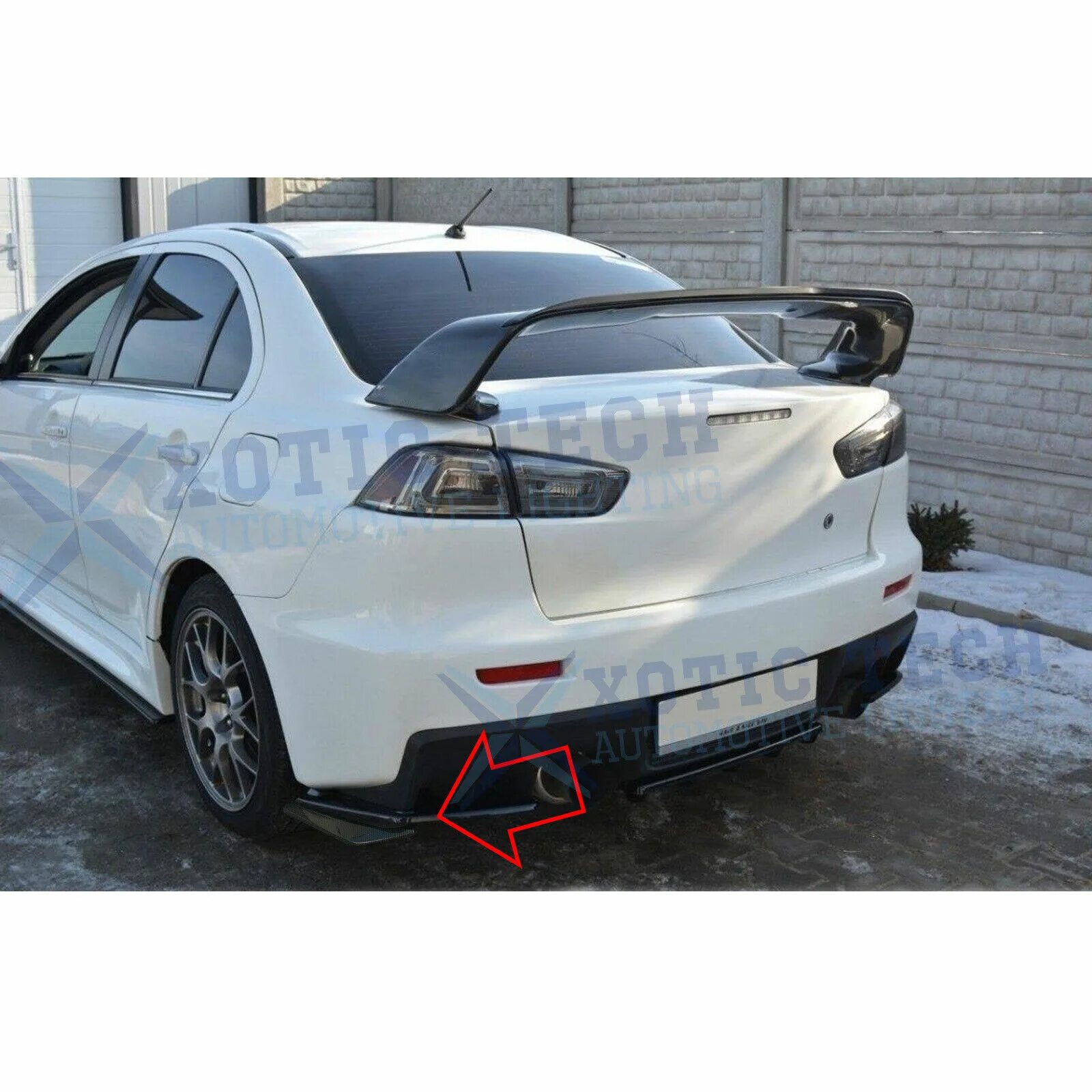 Спойлер на митсубиси лансер. Mitsubishi Lancer 10 EVO Spoiler. Эво спойлер Лансер 10. Mitsubishi Lancer 10 спойлер. Ланцер 10 черный спойлер Эво.