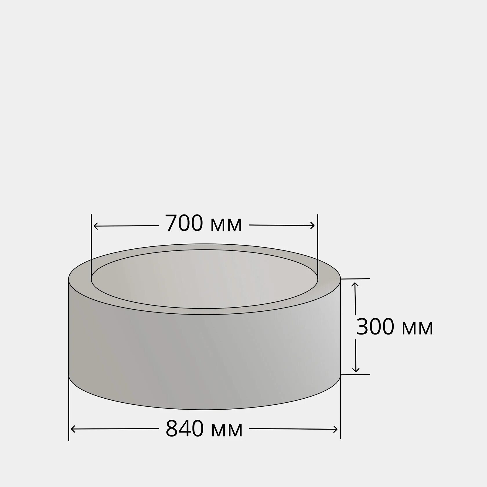 Железобетонные кольца размеры. Кольцо стеновое КС 7.3 (840*700*290). Кольцо доборное КС 7-7. Кольцо стеновое КС 7.3 С.3.900.1-14.1-1. Кольцо стеновое КС 7.3.