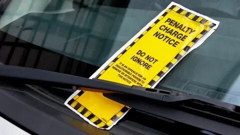 Parking ticket is