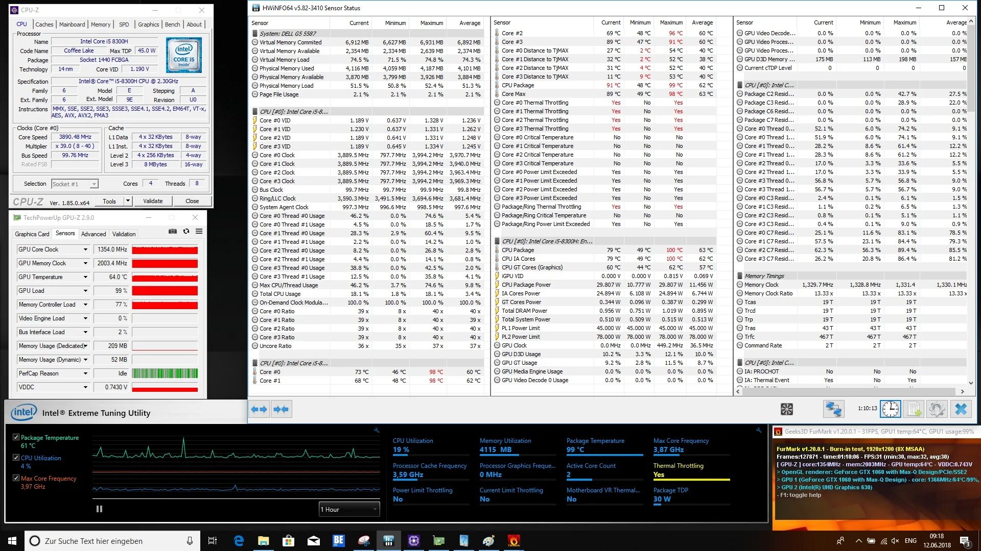 Core tm i5 8300h cpu. I5 8300h cpu z. i5 8300h характеристики. gtx 1060 with max-q design. hwinfo i5 6600k temp.