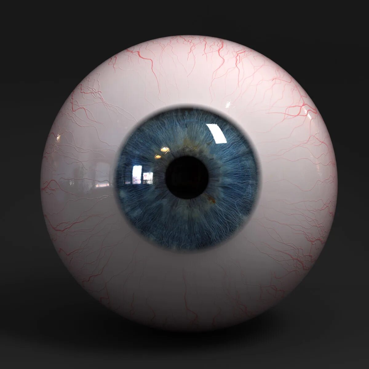 Eye 3d model. Eye 3d model