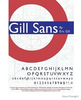Gill sans