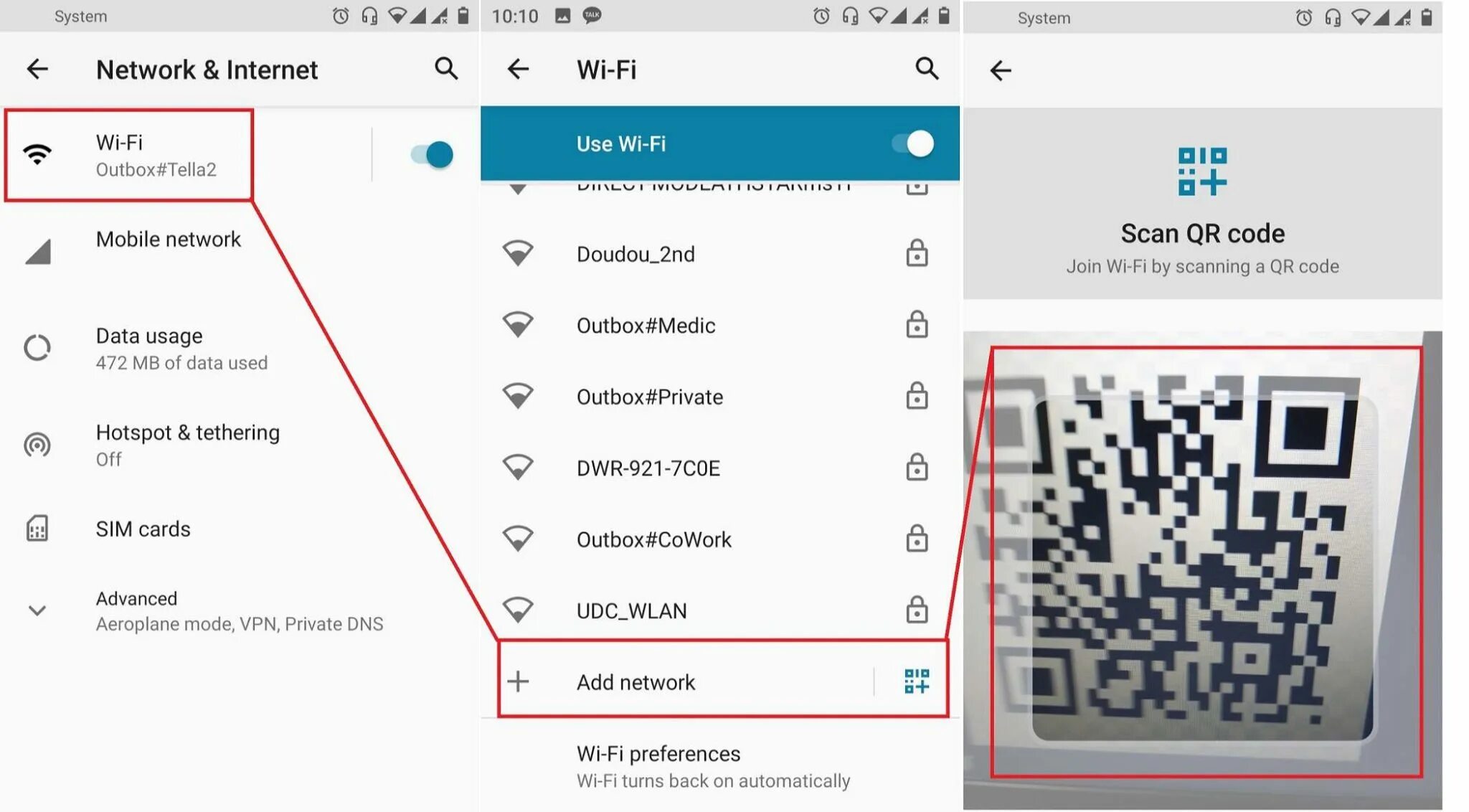 Android Q makes Wi-Fi sharing easier with QR codes
