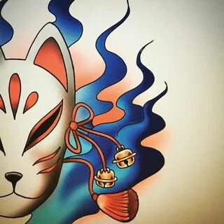 Kitsune mask by Bakenekoya on DeviantArt