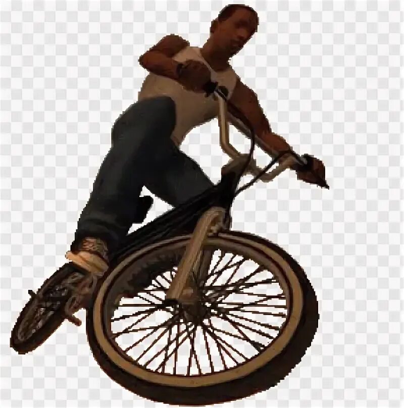 Велик самп. Сиджей на белом фоне. сиджей на bmx. велосипед из сампа. сиджей превью.