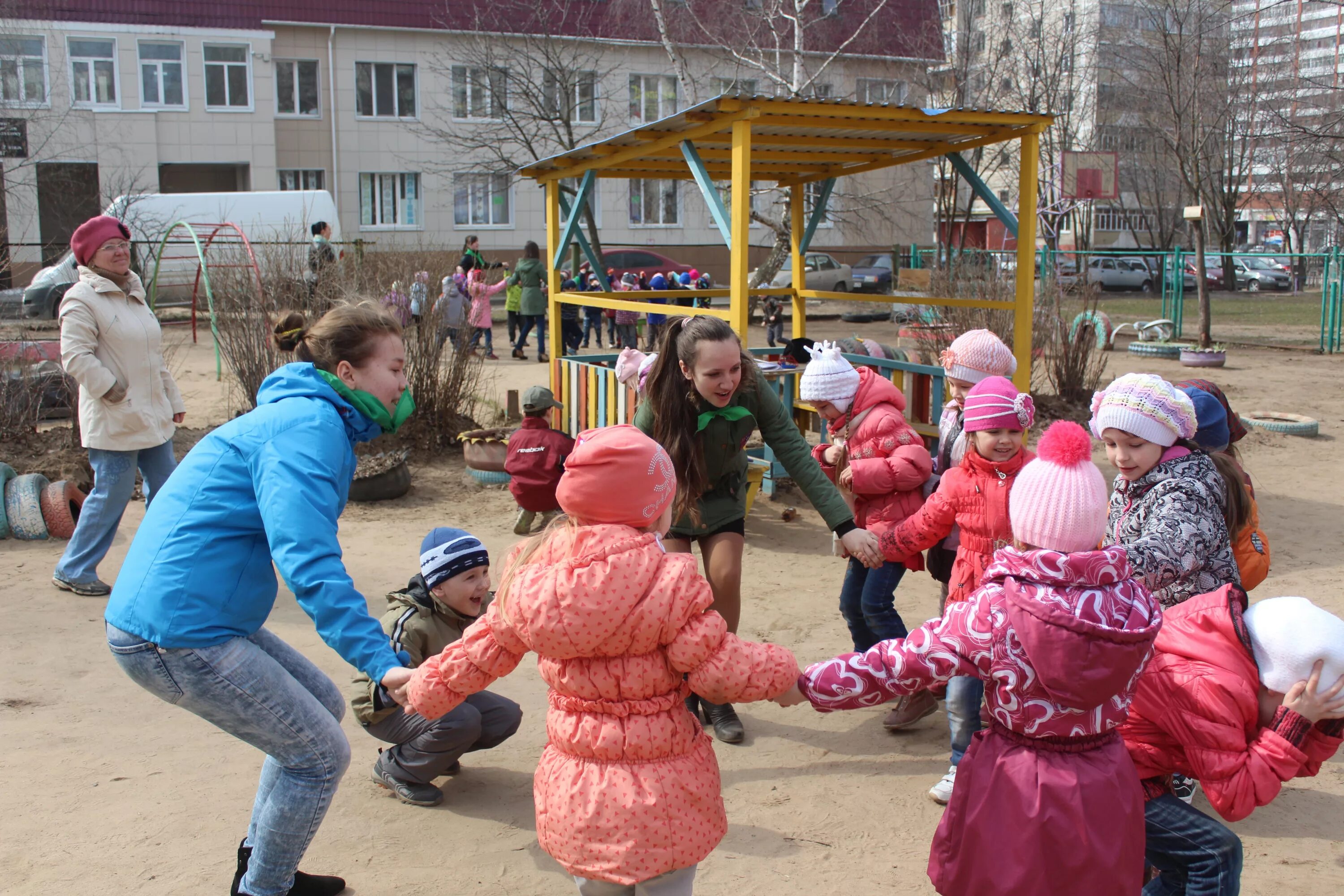 Развлечения весной для детей