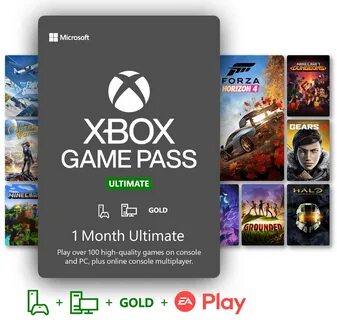Ключ подписки xbox game pass
