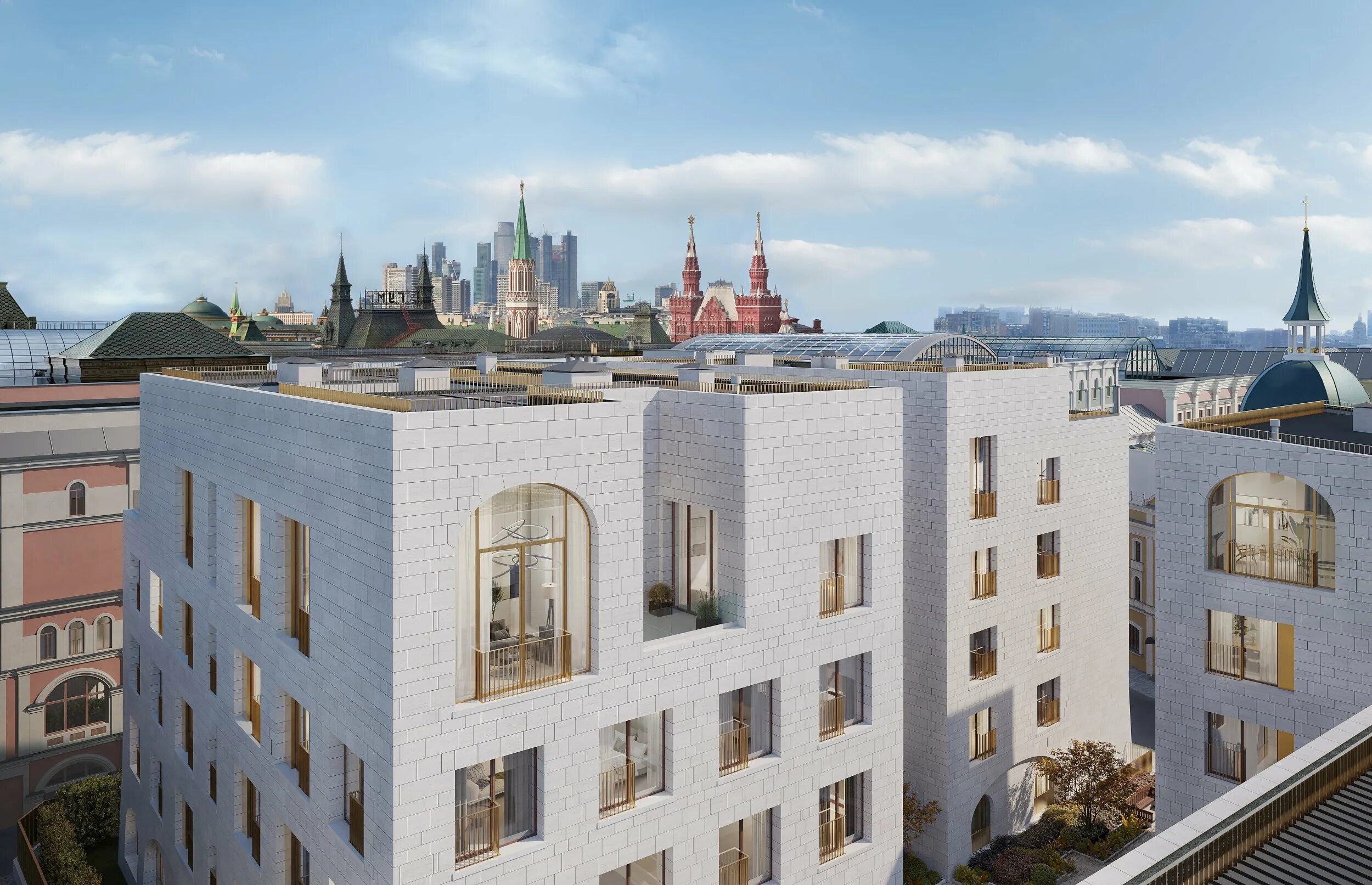Купить 2-комнатные апартаменты, 91.5 м² по адресу Москва, жилой комплекс Ильинка