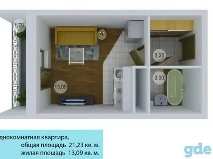 18 м планировка