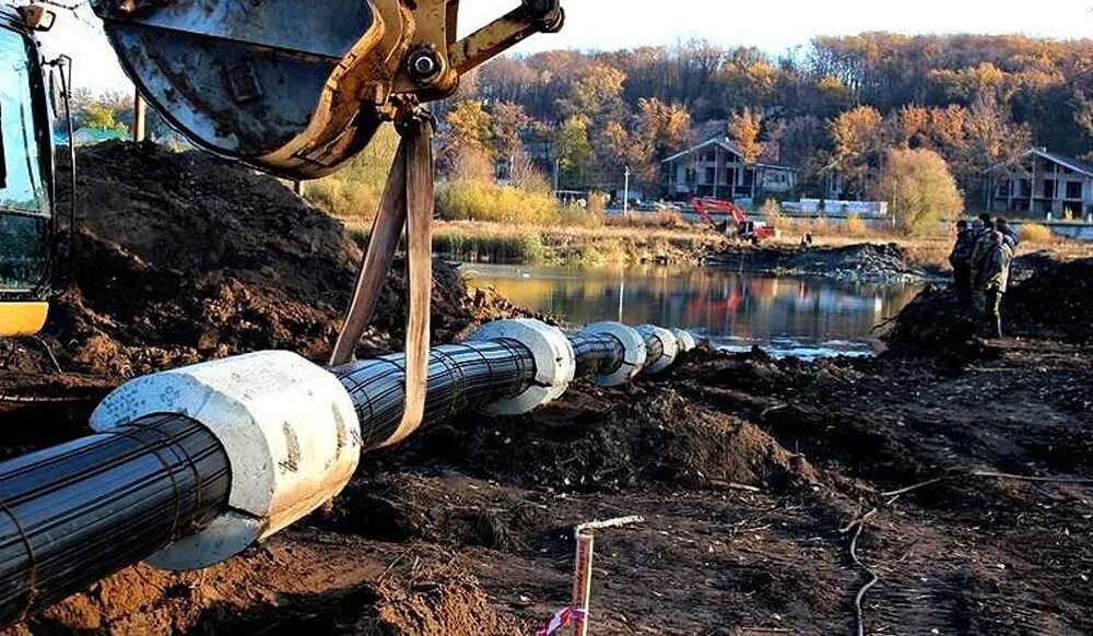Оборудование установленное на газопроводе