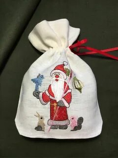 Новогодний мешочек своими руками