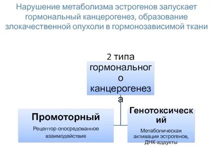 Нарушение метаболизма эстрогенов