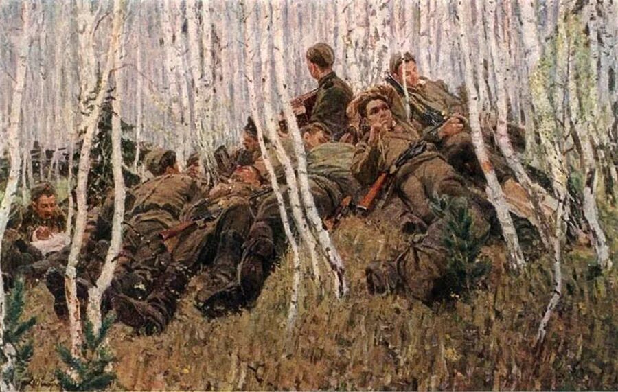 Песни войны соловьи. «В прифронтовом лесу» (1942).