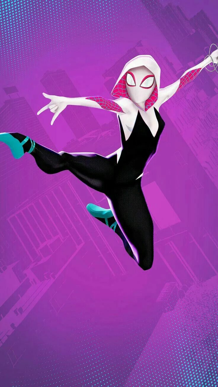 Spider gwen across the spider