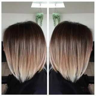 техника окрашивания каре волосы