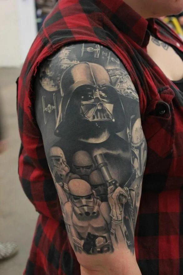 Star wars tattoo. Тату по звездным войнам. Тату стар варс. Star wars tattoo. Рукав в стиле звездных войн.