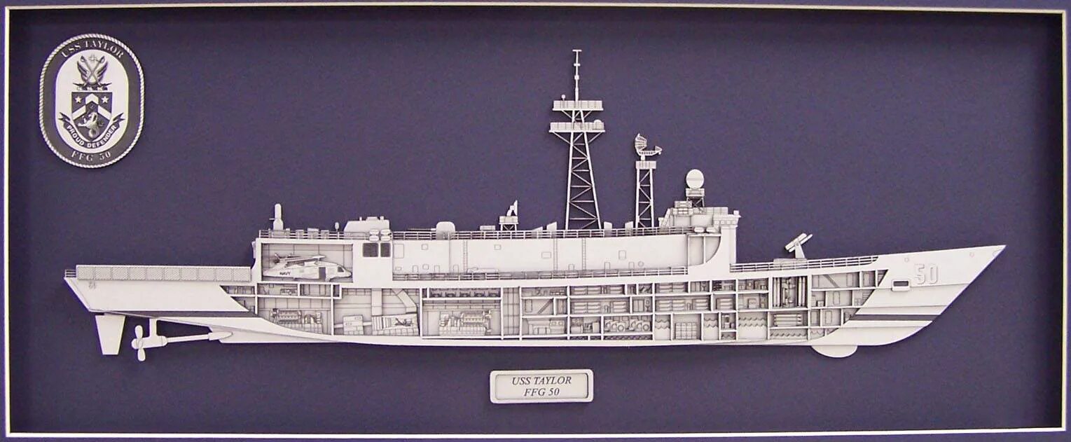 Uss stark. USS Stark (FFG-31). Сборная модель Талбот 24 масштаб.