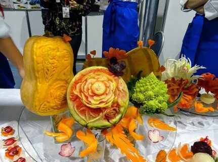 Искусство резки по овощам