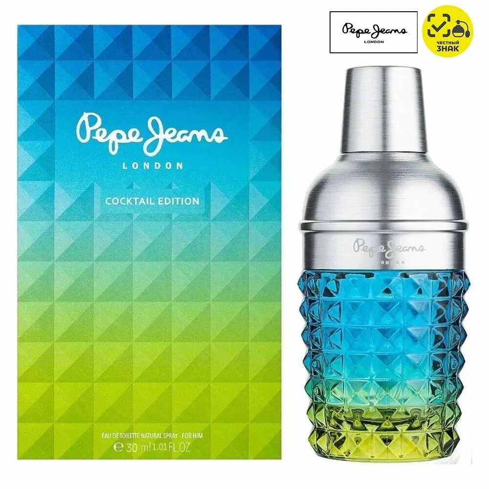 Pepe jeans cocktail edition. Духи Pepe Jeans Cocktail. Pepe Jeans London Cocktail Edition for him. Pepe Jeans for him туалетная вода мужская 50 мл. Духи Пепе джинс Лондон.