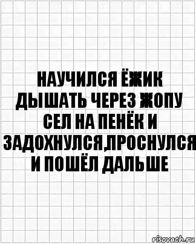 Сел на пенек и задохнулся. Ежик научился дышать попой сел на пенек и задохнулся. Анекдот про ежика который сел на пенек и задохнулся. Ежик научился дышать попой сел. Ежик научился дышать попой