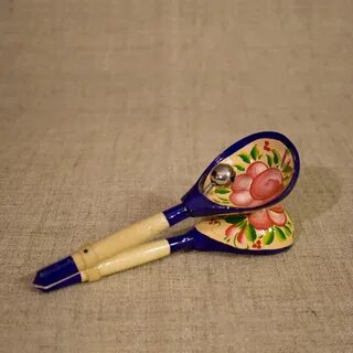 Русский народный инструмент ложки