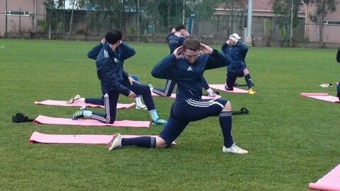 Разминка в футболе