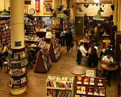 I work in a bookshop