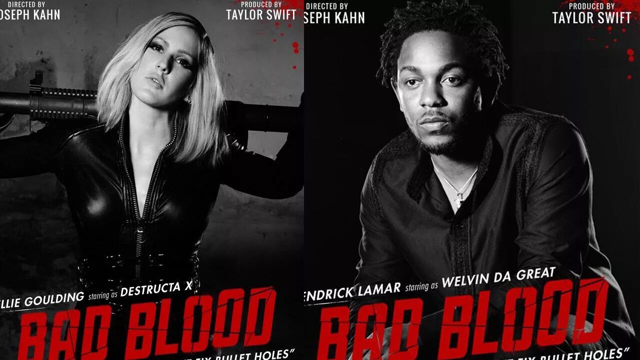 Тейлор свифт bad. Бэд Блуд Тейлор. Bad Blood Кендрик Ламар. Кендрик Ламар Тейлор Свифт.