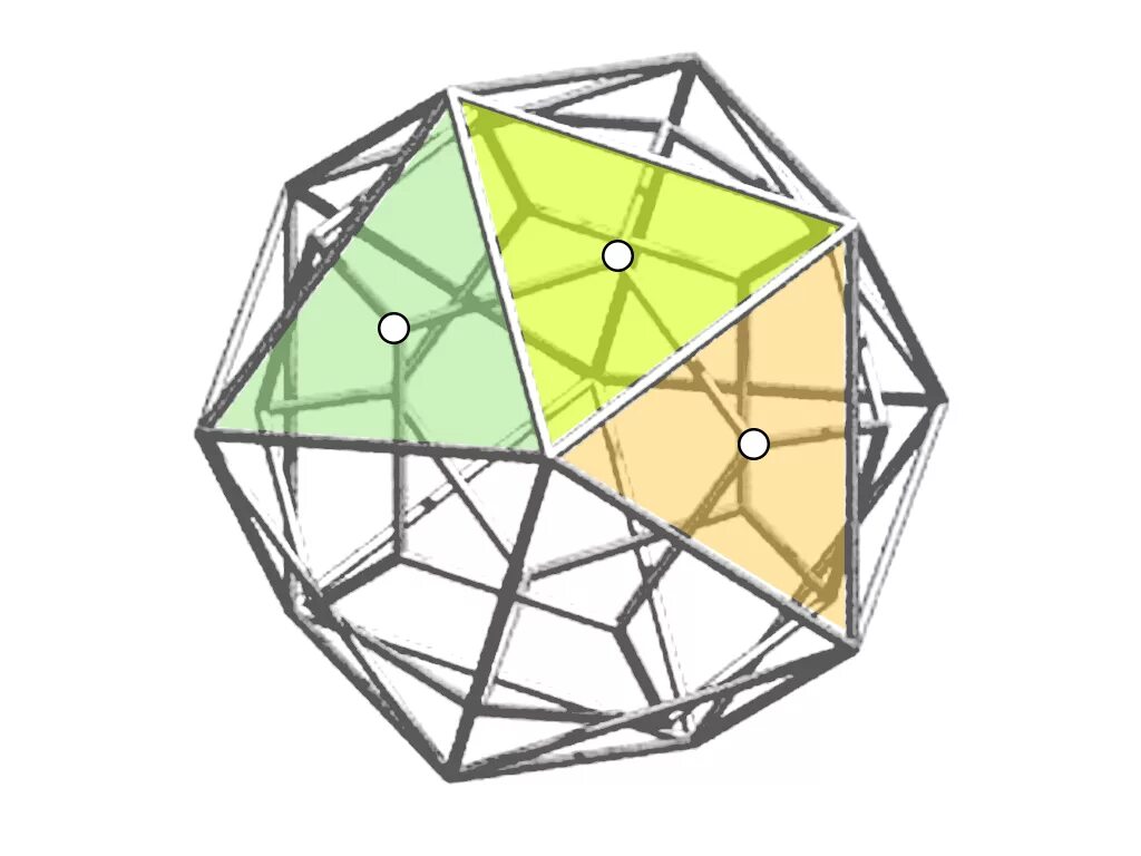 Polyhedra network. Додекаэдр и икосаэдр. Кеплер додекаэдр. Икосаэдр Йессена.