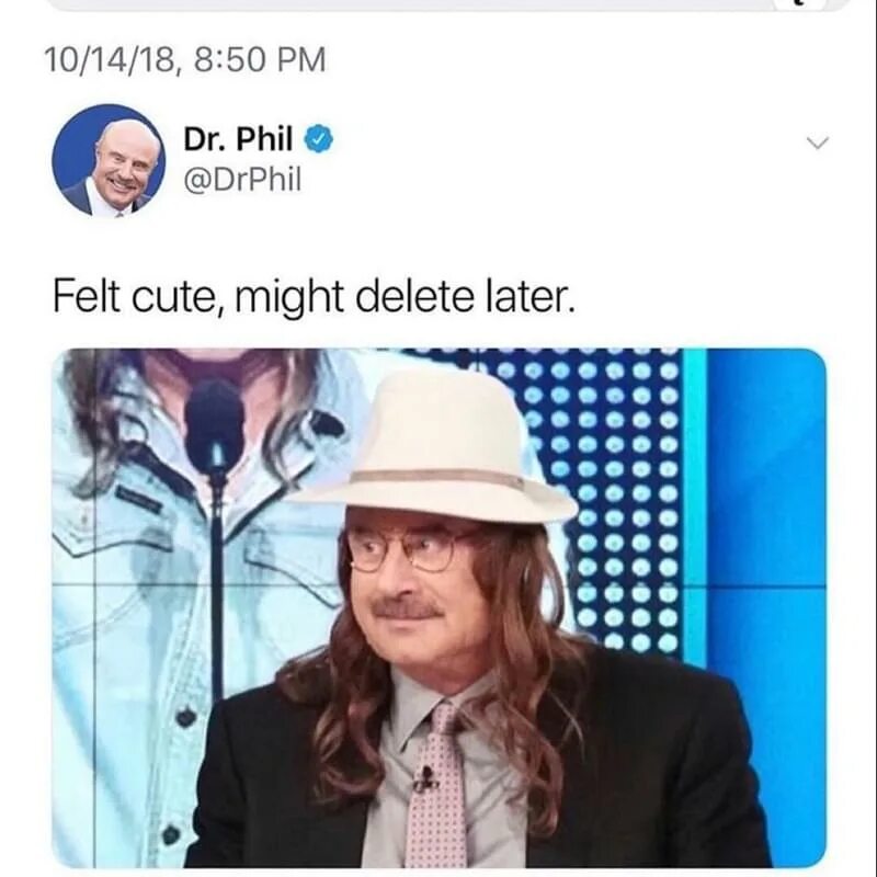 Felt cute might delete. Dr phil meme. feeling cute might delete later. felt cute might delete later перевод. dr phil m&amp;m.