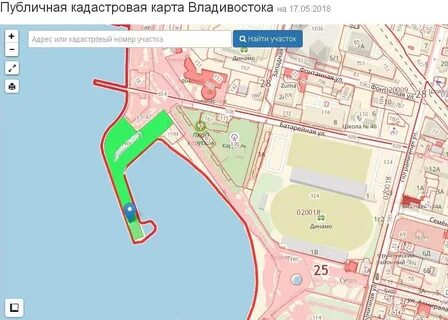 Публичная карта владивостока
