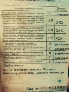 Категория на экскаватор