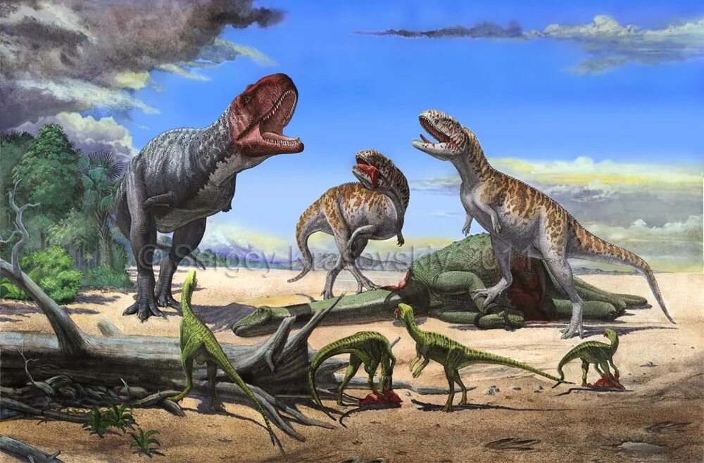 тираннозавр и гигантозавр. математика завры. гиганотозавр палеоарт. эораптор динозавр. спинозавр палеоарт.