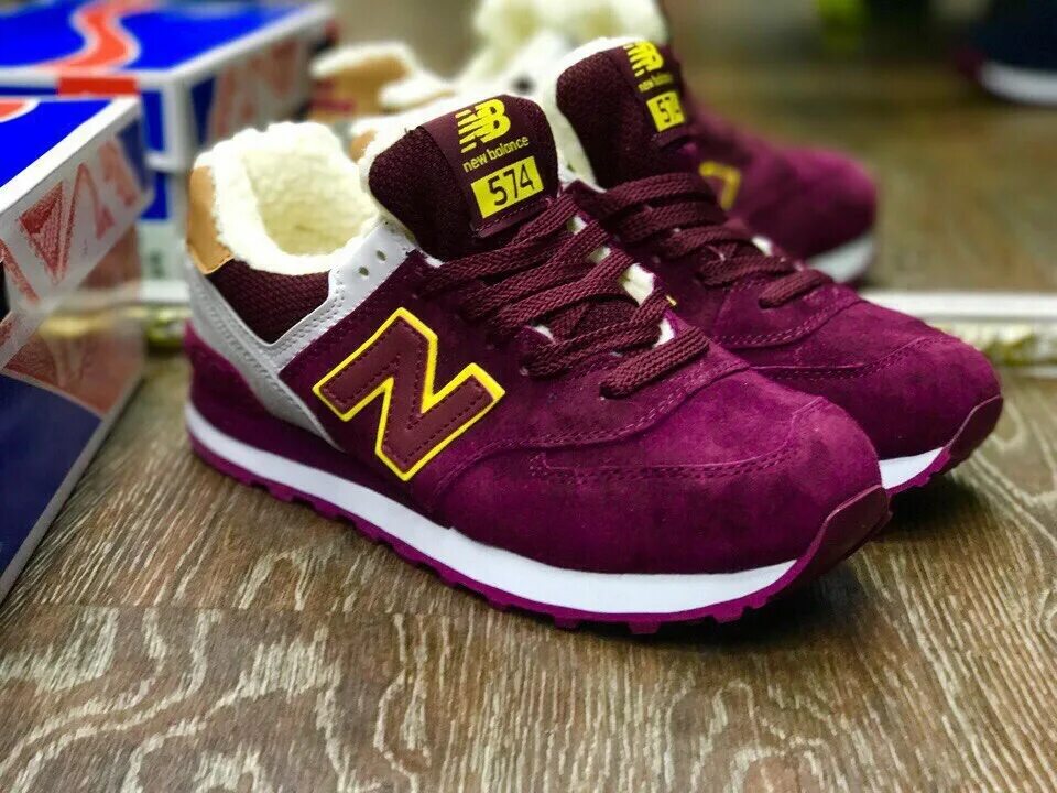 Нью бэланс 574 зимние. New Balance 574 с мехом. New Balance 574 женские бордовые зимние. New Balance бордовые мужские 997.