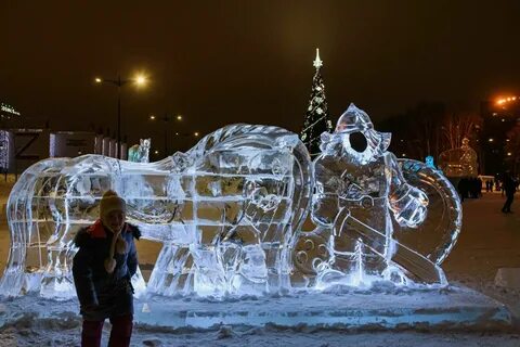 Открытие елок в красноярске