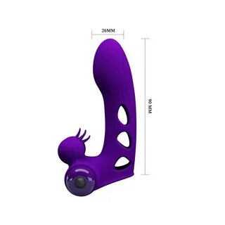 Ditalino per la stimolazione interna ed esterna sex toy con vibrazione Ditalino 