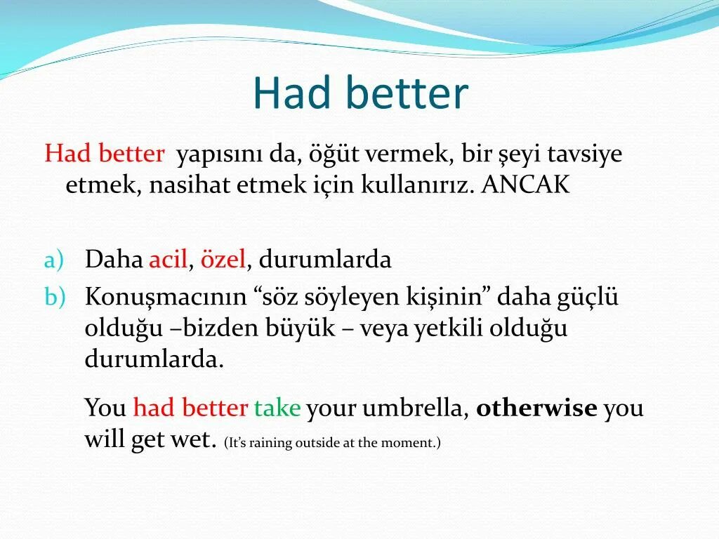 Had better. Конструкция had better. Had better правило. Предложения с had better. Have better правило