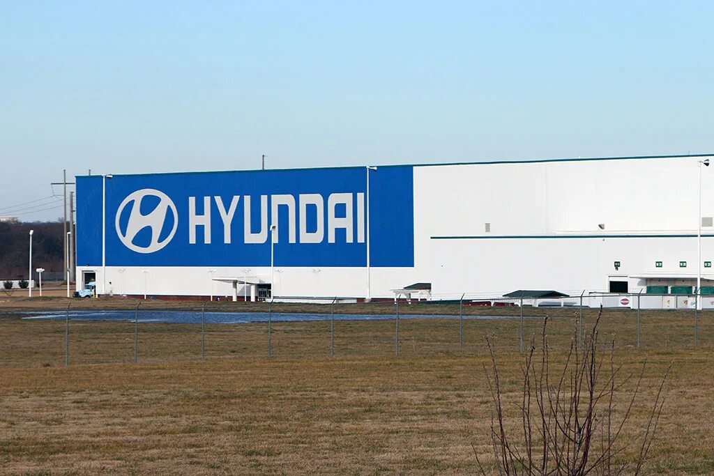 Завод Hyundai Алабама. Завод Хендай. Рисунок завод Хендай.